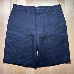 Men's NWOT Brooks Brothers Navy Irish Linen Size 34 Shorts